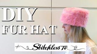 DIY How to Sew a Faux Fur Hat Sewing Tutorial