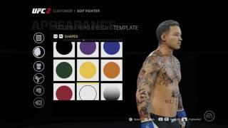 How to get customised haircuts in UFC 2 || SICK FADES AND SHAPES ON SIDES!! ||