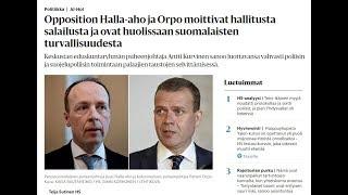 Reformi-studio kuvasi livenä Alhol-palautusta lentokentällä