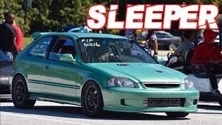 Sleeper 960HP AWD Civic Runs 8's on Street Tires! The Perfect Street Honda?