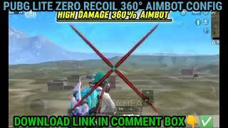 Pubg Lite 0.27.0 zero recoil config + 360° aimbot config file 0.27.0 // Ban Fix Config