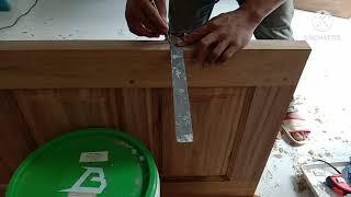 Tutorial cara memasang aksesoris pintu,,selamat menonton