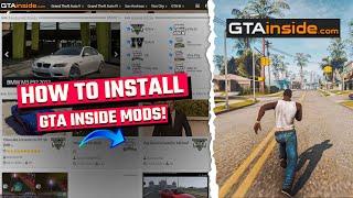 HOW TO INSTALL *GTA INSIDE MODS* in GTA SAN ANDREAS  (COMPLETE GUIDE) WITHOUT ANY ERROR!