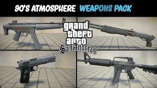 How to install 90's Atmosphere Weapons Pack for GTA San Andreas