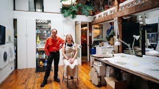 Inside A West Village Loft Where Two Artists Have Lived Since 1983