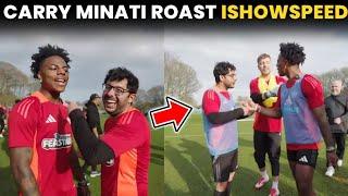 IShowSpeed With Carryminati in London | ishowspeed shows Carryminati how to play Football | Mrbeast