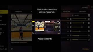 free fire headshot sensitivity | free fire headshot setting #shortsfeed #foryou #shorts