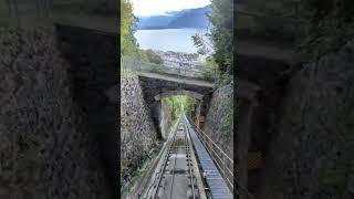 Montreux Riviera '22: Departing Mont Pèlerin in the Funicular