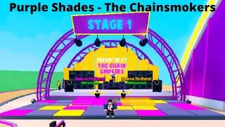 How to get Purple Shades - The Chainsmokers in festival tycoon roblox