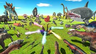 Legendary Shin + Mecha + Burning + Smallest Godzilla vs Animals + Dinosaur + All Monsters - ARBS