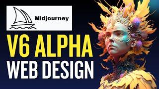 How To Use Midjourney V6 Alpha And Transform Your Web Design Project!