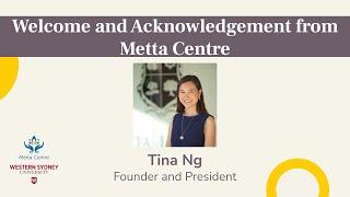 Metta Convention Weekend Day 2 Opening - with Tina Ng and Bhante Sujato