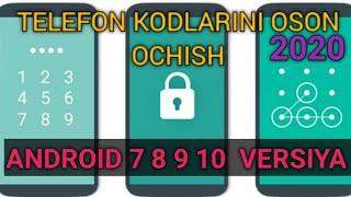 telefon kodlarini oson ochish versiya 7 8 9 10 / format / hard rest / factorit reset / samsung /efir