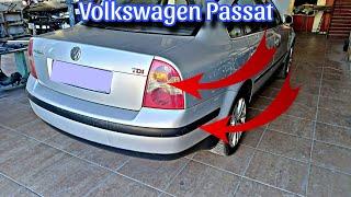 Volkswagen Passat B5 Как снять задний бампер + СТОП-сигнал 1996 - 2005