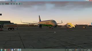 Xplane11 From Tashkent to Navoiy UTTT-UTSA (Toshkentdan Navoiyga uchamiz Airbus A320 NEO)