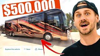 We Rented A $500,000 RV!