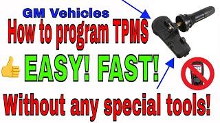 How to program cheap eBay/Amazon TPMS without a scan tool!