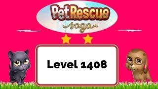 Pet Rescue Saga Level 1408 - No Boosters