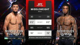 UFC Atlantic City : Рузибоев VS Думас