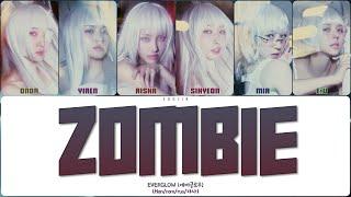 EVERGLOW - ZOMBIE (ПЕРЕВОД | КИРИЛЛИЗАЦИЯ | COLOR CODED LYRICS)