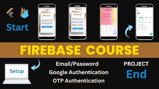 Firebase Full Course for Beginners in 2024  | Flutter Firebase Tutorial