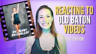 Reacting to My Old Baton Competition Videos [YIKES!] | Michelle C. Smith