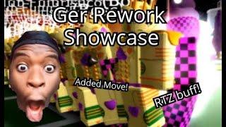 [Project jojo] | Golden Experience Requiem Rework Showcase | New moves! | Mega Ger RTZ buff |