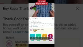 How to use YouTube Super Thanks #Shorts #Superthanks
