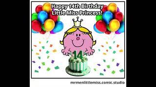 Little Miss Princess's 14th Birthday! (Mr. Men Little Miss Comic Studio Animation)
