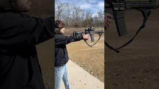 Can’t even lie it worked ‍️ #pistol #guns #gunrange #556