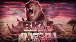 Big 5 Safari™ Video Slots by IGT - Game Play Video