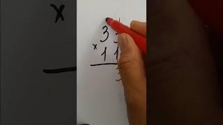 2 таңбалы санды көбейту #awesomе #multiplication #лайфхак