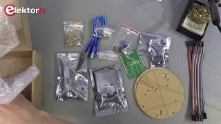 Unboxing and assembly of the Elektor DIY kitchen scale kit