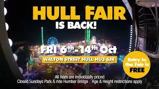 Hull Fair 2023 -  Regional TV advert - Craig K Voice Over