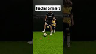 Patience is key when you coach beginners. Break it down for them so they understand the basics  ️