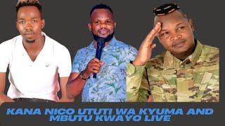 MBUTU KWAYO, KANA NICO, AND UTUTI WAKYUMA LIVE PERFOMANCE AT CAPTAINS LOUNGE