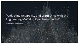 Unlocking Antigravity and Warp Drive