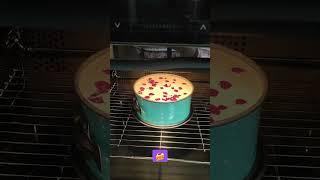 Cherry cheesecake baking #youtube #short #vanilla ️
