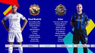 DAY 1 TEST GAMEPLAY, MADRID VS INTER, PES 2025 LEGEND EDITION BG PATCH PS4 HEN 5.05-11.00