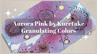 Aurora Pink by Kuretake Granulating Colors