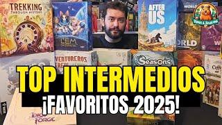 TOP MEJORES JUEGOS DE MESA INTERMEDIOS 2025 ¡NO TE PUEDES PERDER ESTOS!