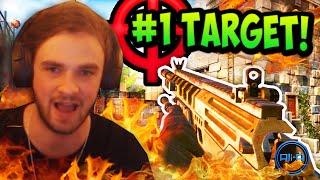 "#1 TARGET!" - Black Ops 2 - LIVE w/ Ali-A! - (Gun Game)