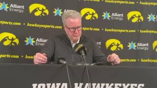 Fran McCaffery Postgame - Rider