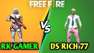 #Rkgamer#Freefire RK GAMER VS DS RICH 77 `` FULL VIDEO WATCH 1K SUBSCRIBE TARGET | PLEASE COMPLETELY