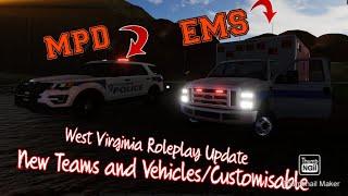 West Virginia Roleplay Community, New Vehicles and More