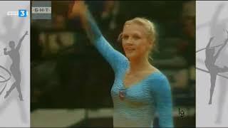 Galina Beloglazova Ribbon Final European RG Championships Vienna 1984