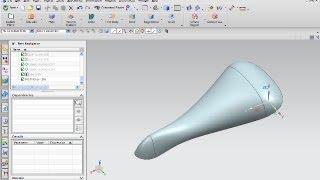 Radsattel - Bicycle Saddle - Siemens NX 8.5 Surface Training - Studio surface