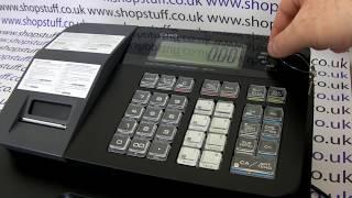 CASIO SEG1 / S700 / PCR-T273 SM-T274 Cash Register Instructions: How To Program The Date