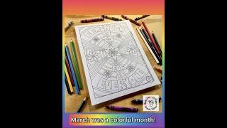 A Parade of Feminist Coloring Art Masterpieces: the Submitted HCWT Feminist Coloring Raffle Tickets!