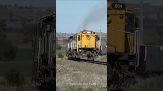 Hard working ALCO diesels! @ Harefield, NSW! #railroad #railway #diesel #vintage